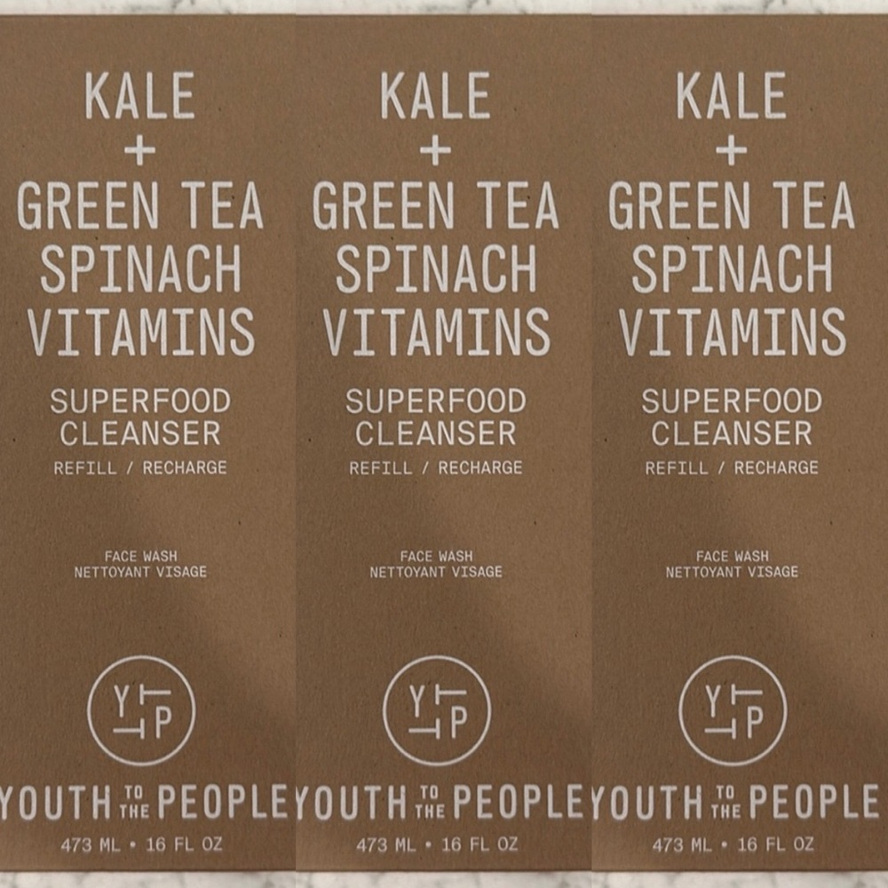 3x Youth to the People Superfood Cleanser